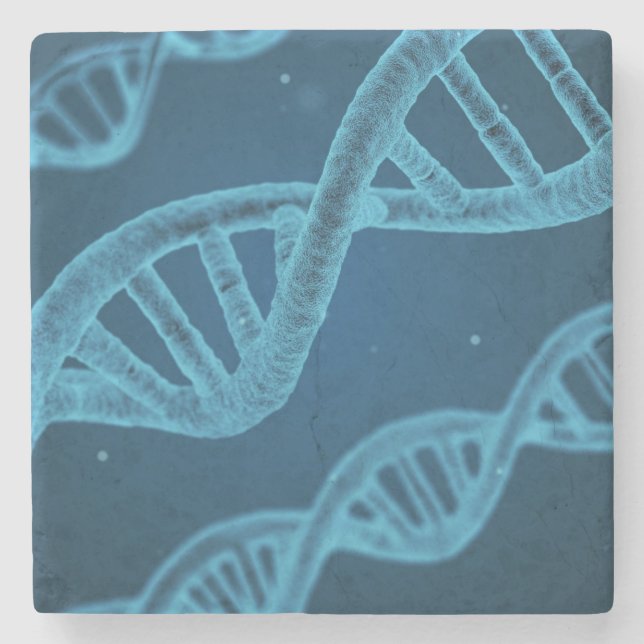 DNA Double Helix Steinuntersetzer (Vorderseite)