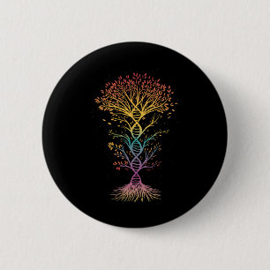 Dna Earth Day Biology Teacher Shirt Männer Frauen Button