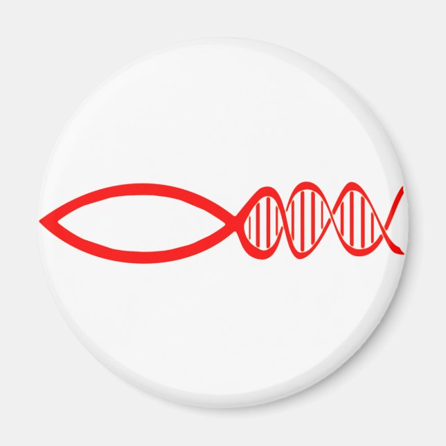 DNA Fish Magnet (Vorne)
