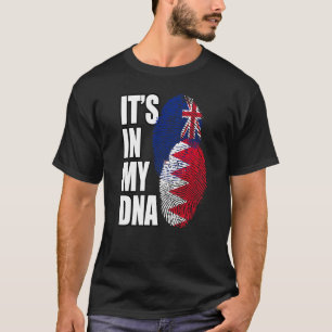 DNA-Flaggenstaat Bahraini und Zealander Mix T-Shirt