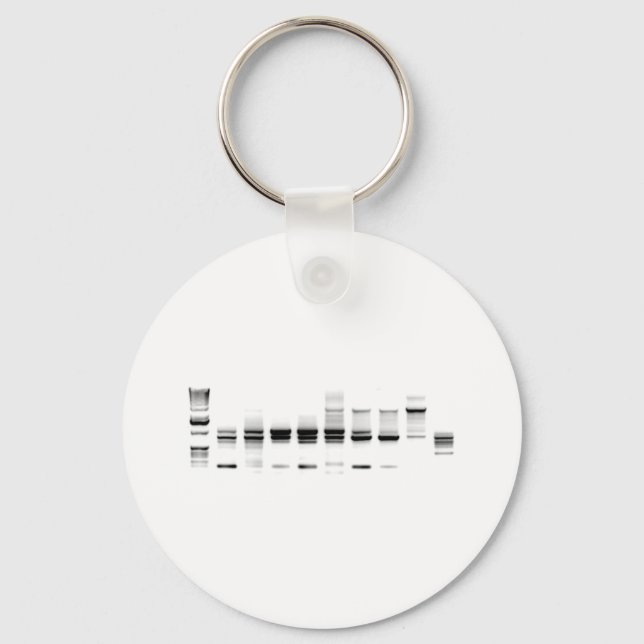 DNA Gel Schlüsselanhänger (Vorderseite)