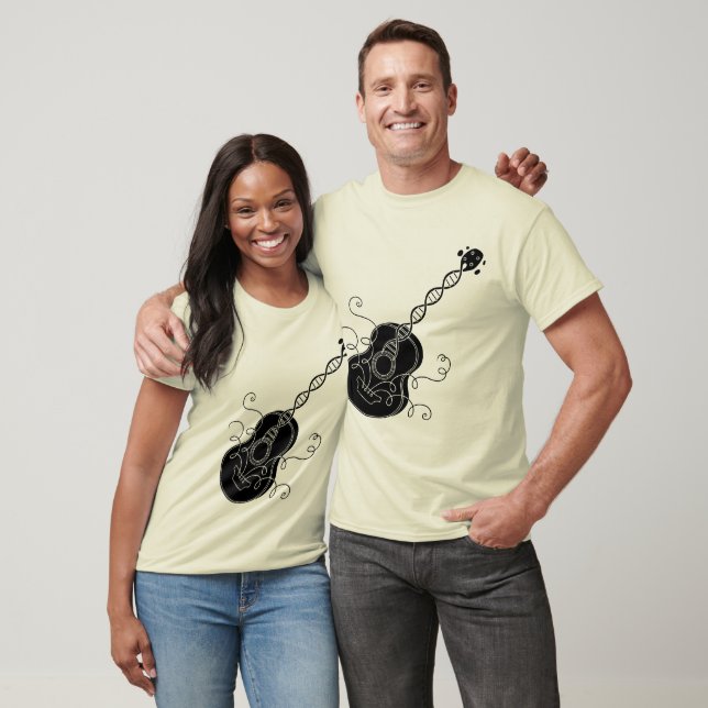 DNA Gitarre T-Shirt (Unisex)