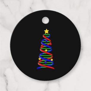 DNA Helix Christmas Tree Life Science Biologie Geschenkanhänger