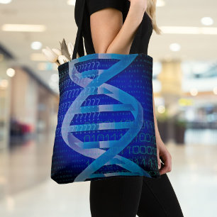 DNA-ID Blau Medizinische Wissenschaft Tasche