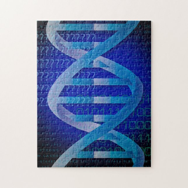 DNA ID Blue Medical Science (Vertikal)