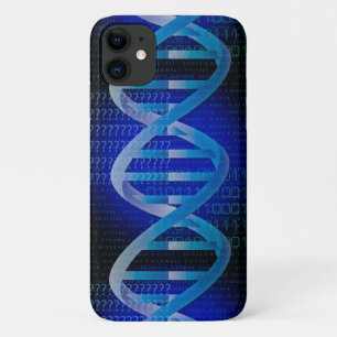 DNA ID Blue Science iPhone 11 Hülle