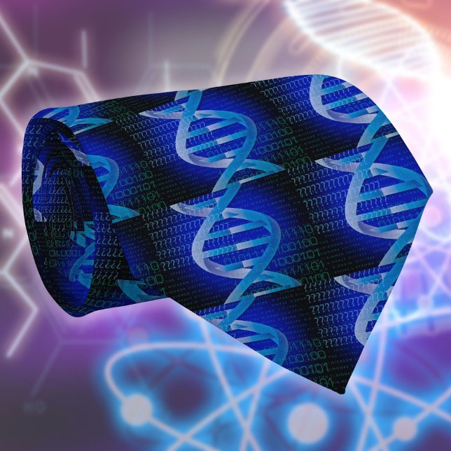 DNA ID Medical Science Blue Krawatte (DNA ID Medical Science Blue Tie)