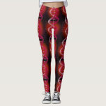 DNA ID Red Science Leggings<br><div class="desc">Ein cooles, trendiges und lustiges, wissenschaftlich inspiriert Design. Ein Geschenk für alle Ärzte, Krankenschwestern, Medizinstudenten, Wissenschaftler, Naturwissenschaftler, Techniker, Naturwissenschaftler, kurz, alle Wissenschaftsfreunde in Ihrem Leben (und das schließt Sie ein)! Design: Science Geekness© unter http://www.zazzle.com/sciencegeekness*</div>