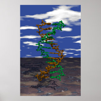 DNA im Freien Poster