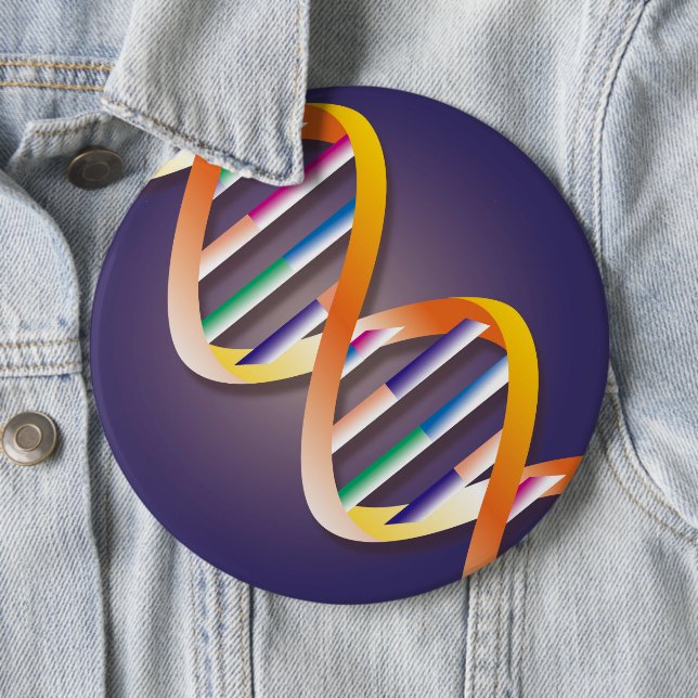 DNA im Rampenlicht Button (Beispiel)