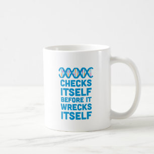 DNA-Karos selbst Kaffeetasse