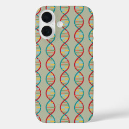 ​ ​ DNA Mitte des Jahrhunderts Moderne STEM-Biolog iPhone 16 Hülle