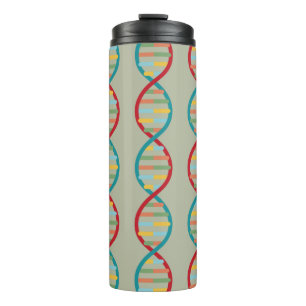 ​ ​ DNA Mitte des Jahrhunderts Moderne STEM-Biolog Thermosbecher