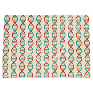 ​ ​ DNA Mitte Jahrhundert Moderne STEM Biologie St Große Geschenktüte