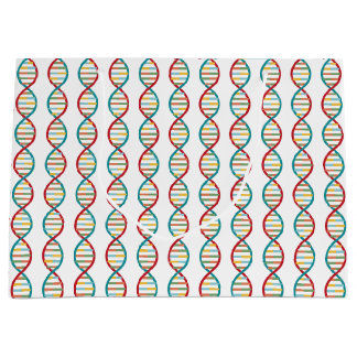 ​ ​ DNA Mitte Jahrhundert Moderne STEM Biologie St Große Geschenktüte