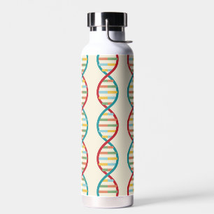 ​ ​ DNA Mitte Jahrhundert Moderne STEM Biologie St Trinkflasche