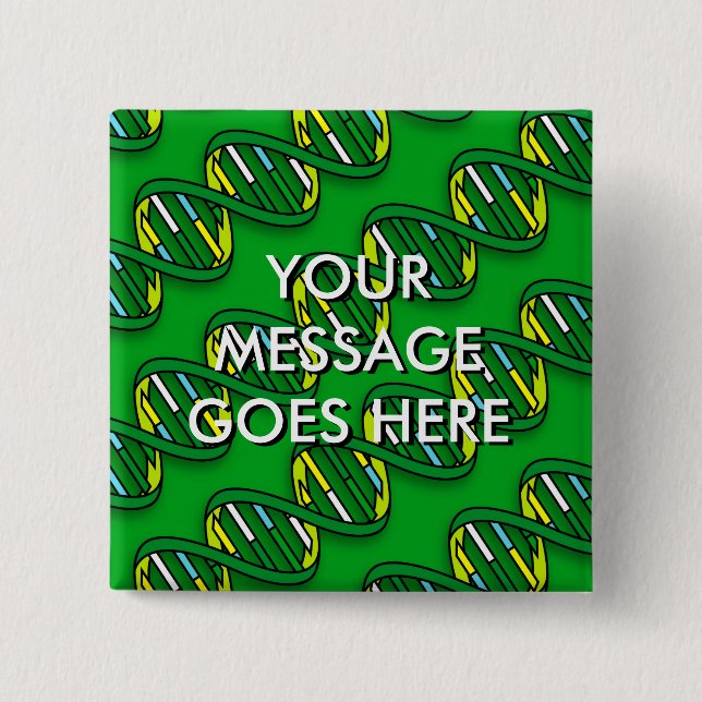DNA-Muster Button (Vorderseite)