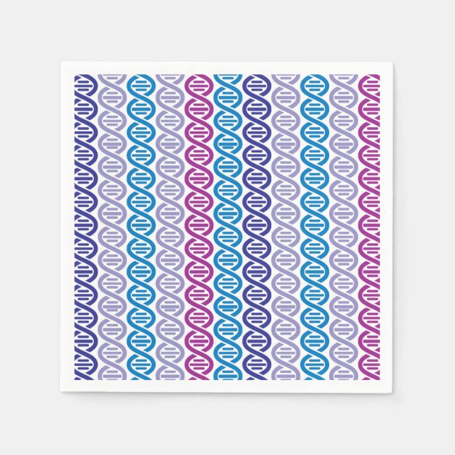 DNA-Muster Serviette (Vorderseite)