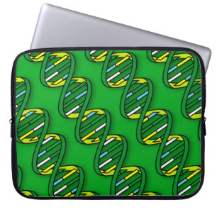 DNA-Muster-Wissenschaft Laptopschutzhülle