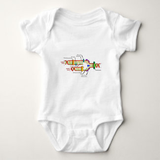 DNA-Replikation Baby Strampler