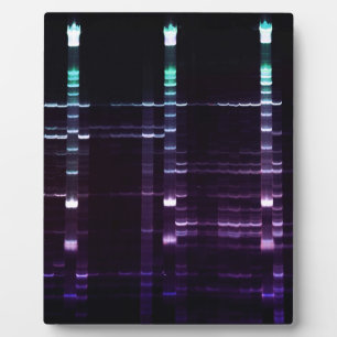 DNA Sequencing Gel 2 Fotoplatte