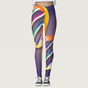 DNA-Spirale Wissenschaft Leggings
