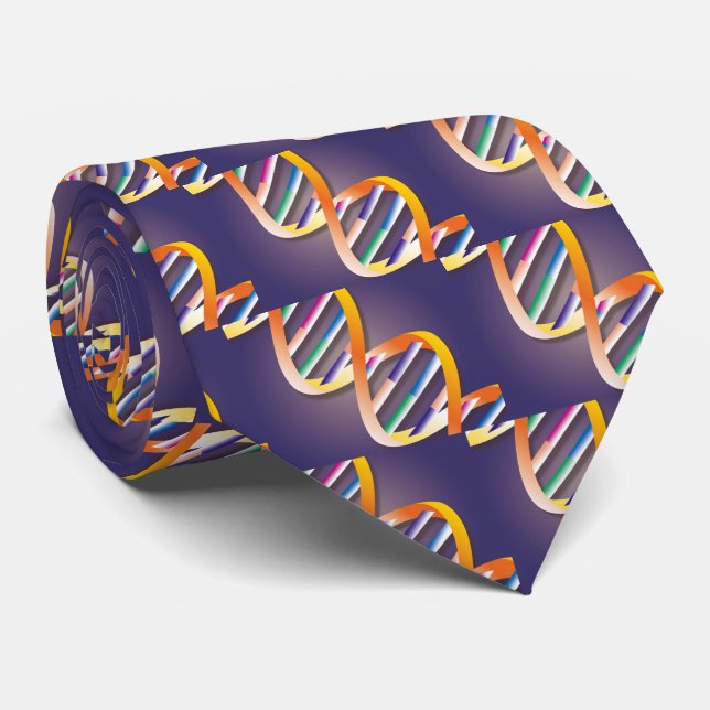 DNA Spotlight Medizin Krawatte (Gerollt)