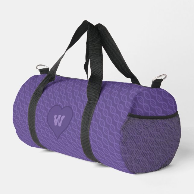 DNA Streifen Duffle Bag (Rechte Ecke)