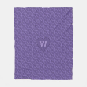 DNA Streifen Fleece Blanket