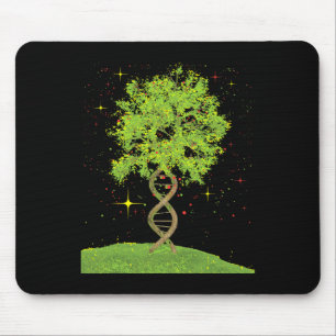 Dna Tree - Biologe Biologie Student Science Earth Mousepad