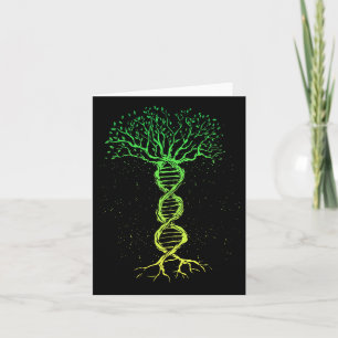 DNA Tree Life Genealogie Biologe Genetik Science Karte