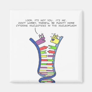 DNA-Trennung - Kühlschrankmagnet