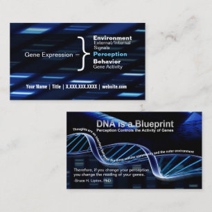 DNA-Visitenkarten Visitenkarte