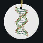 DNA - Wissenschaft/Wissenschaftler/Biologie Keramik Ornament<br><div class="desc">DNA - Wissenschaft/Wissenschaftler/Biologie</div>