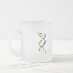 DNA - Wissenschaft/Wissenschaftler/Biologie Mattglastasse