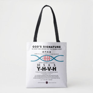 DNA-YHVH-Code Tasche