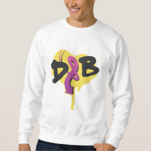 DnB Graffiti-Pfeil Sweatshirt