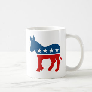 DNC - DEMOKRAT - ESEL KAFFEETASSE