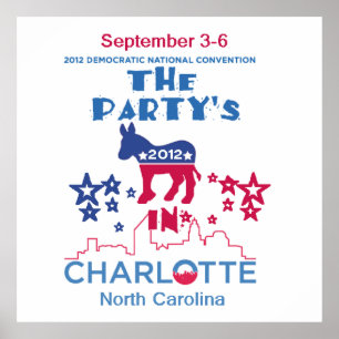 DNC-Übereinkommen Poster