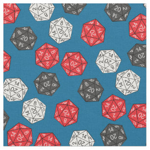 DND 20 Drachen für Sided Dice Game Dungeons Stoff