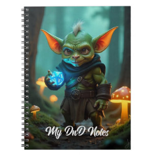 DnD Notebook Niedlich Goblin Notizblock
