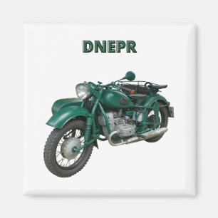 Dnepr-Motorrad Magnet