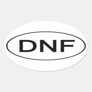 DNF - Hat den Funny Running Sticker nicht beendet