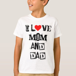 DNF I Liebe Mama und Vater KIDS T-Shirt