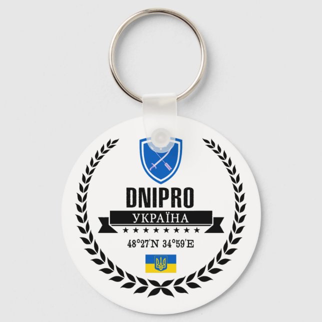Dnipro Schlüsselanhänger (Vorderseite)