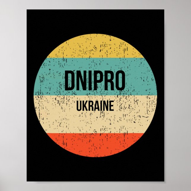 Dnipro Ukraine 3  Poster (Vorne)
