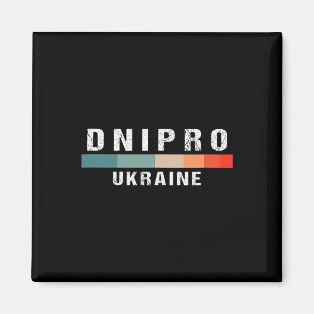 Dnipro Ukraine-Städtereise  Magnet (Vorne)