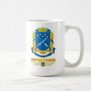 "Dnipropetrovsk COA" Tassen u. Steins