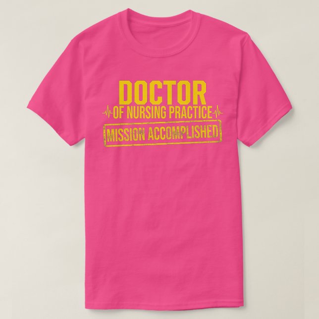 DNP Doktor der Krankenpflege RN Nurse Premi T-Shirt (Design vorne)