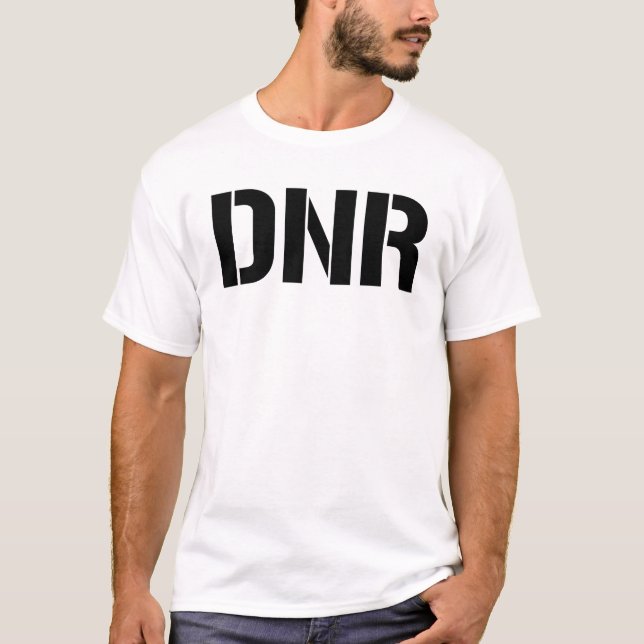 DNR darf das lustige medizinische Mortuary DNR nic T-Shirt (Vorderseite)